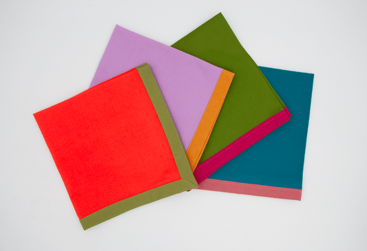 Set of 4 Napkins - All Colours